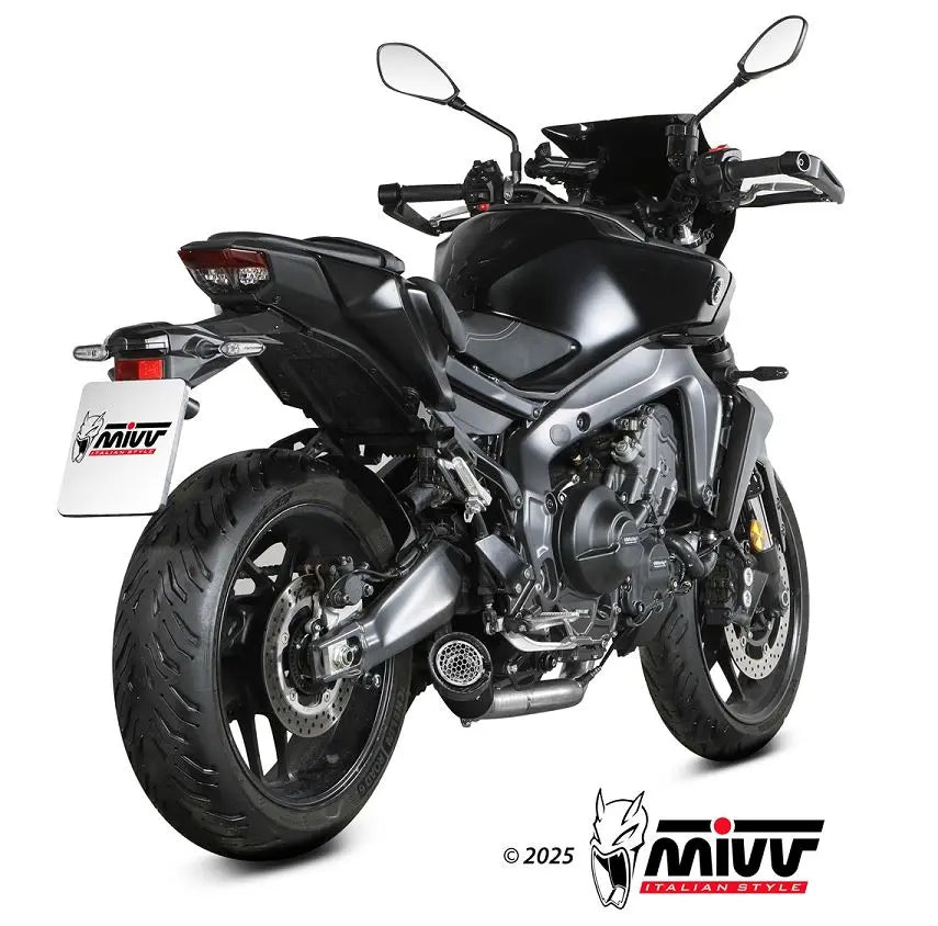 Mivv x-m5 Mt09(21-)Xsr900(22-)フルエキ 売り切り X-M5 Mivv Black