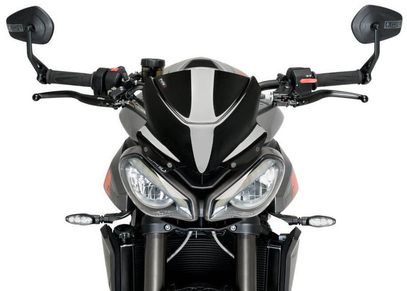 Puig New Generation Naked Windscreen '23-'24 Triumph Street Triple 765 R/RS