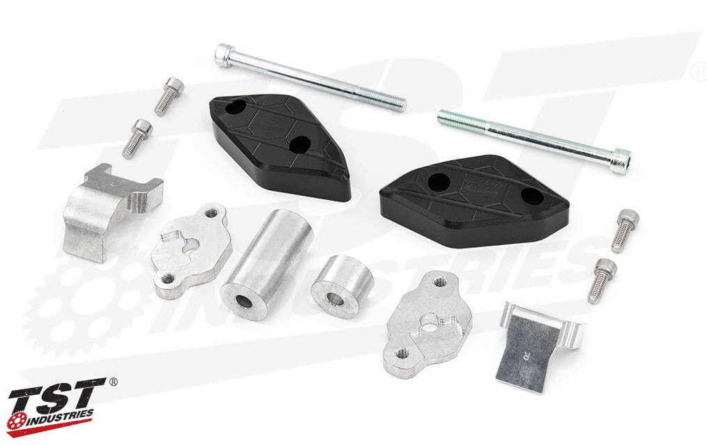 TST Industries Frame Slider Crash Protection '23- Kawasaki ZX-4RR