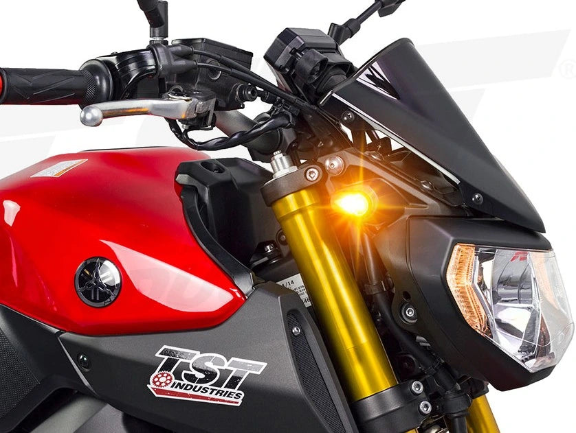 TST Industries LED Front Flushmount Turn Signals for Yamaha | FLY09