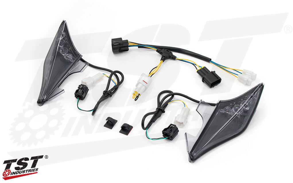 TST Industries Sequential LED Integrated Tail Light 22-24 Yamaha YZF-R7 - Motostarz USA