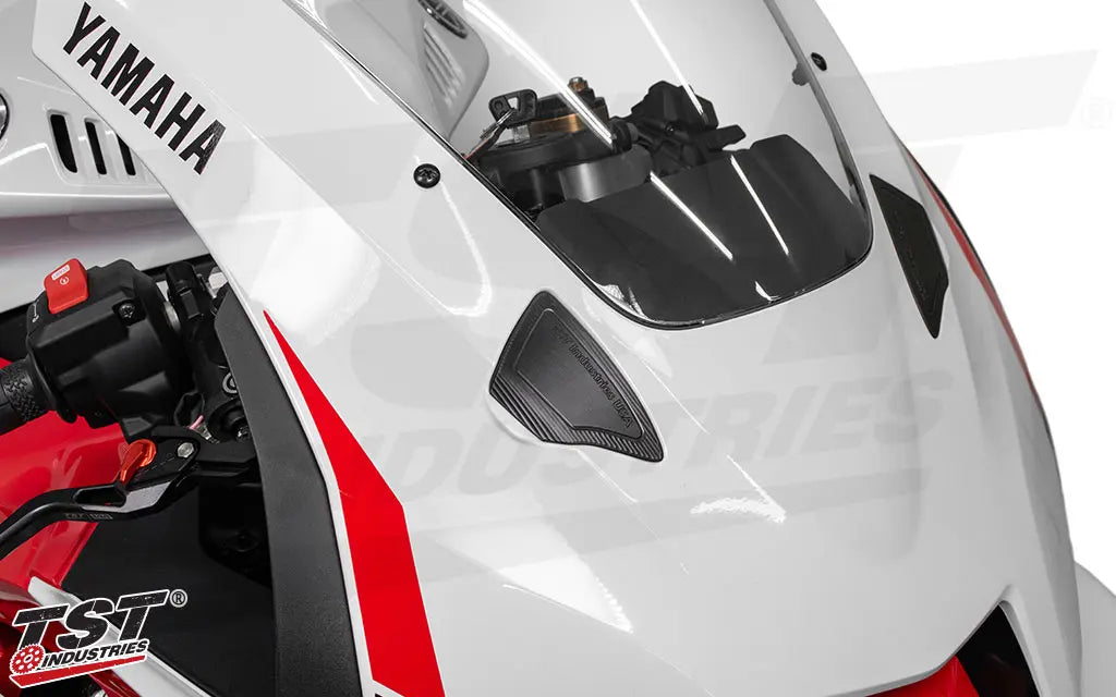 TST Industries Mirror Block Off Plates 2025 Yamaha YZF-R9