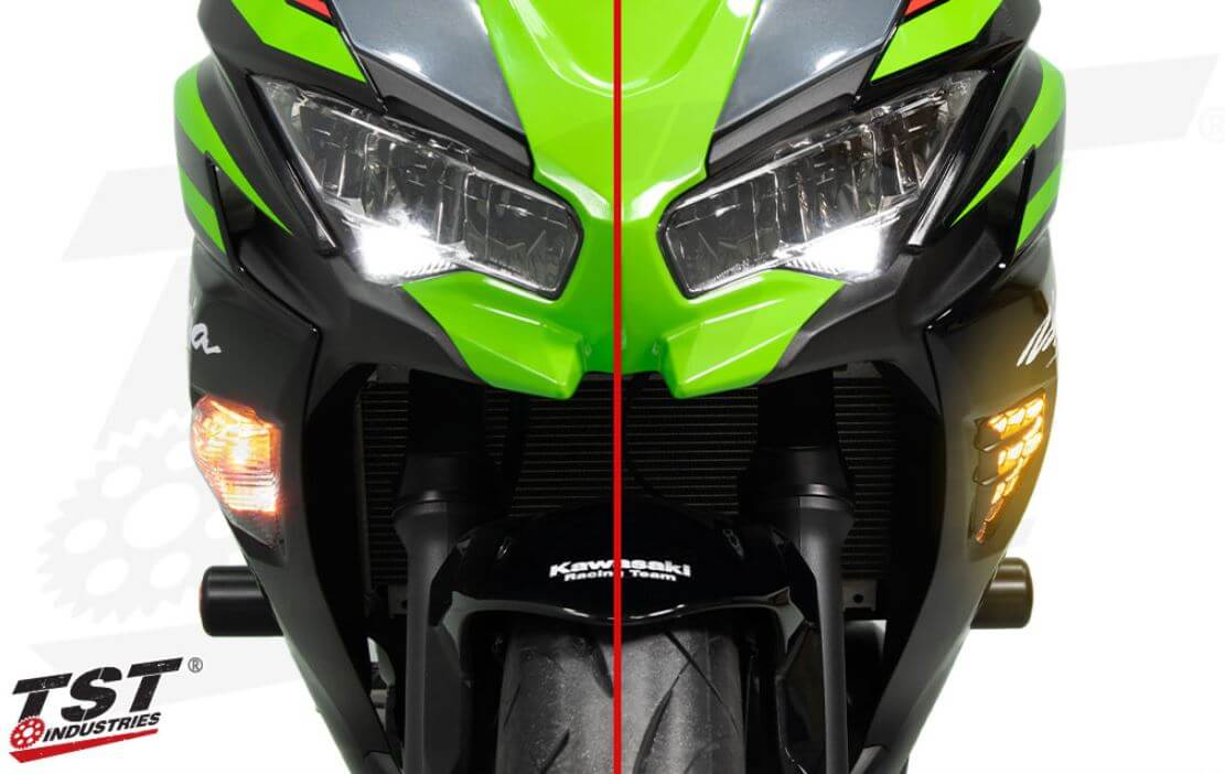 TST Industries Nexus LED Flushmount Turn Signals 24-25 Kawasaki ZX-6R