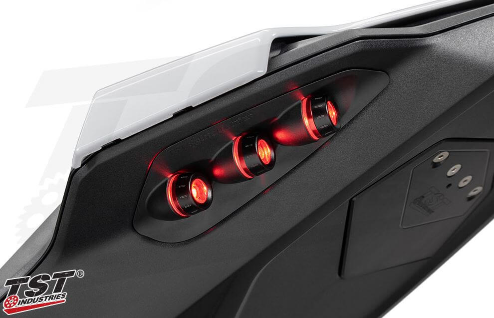 TST Industries In-Tail LED Integrated Tail Light 23-25 BMW S1000RR, 23-24 M1000RR