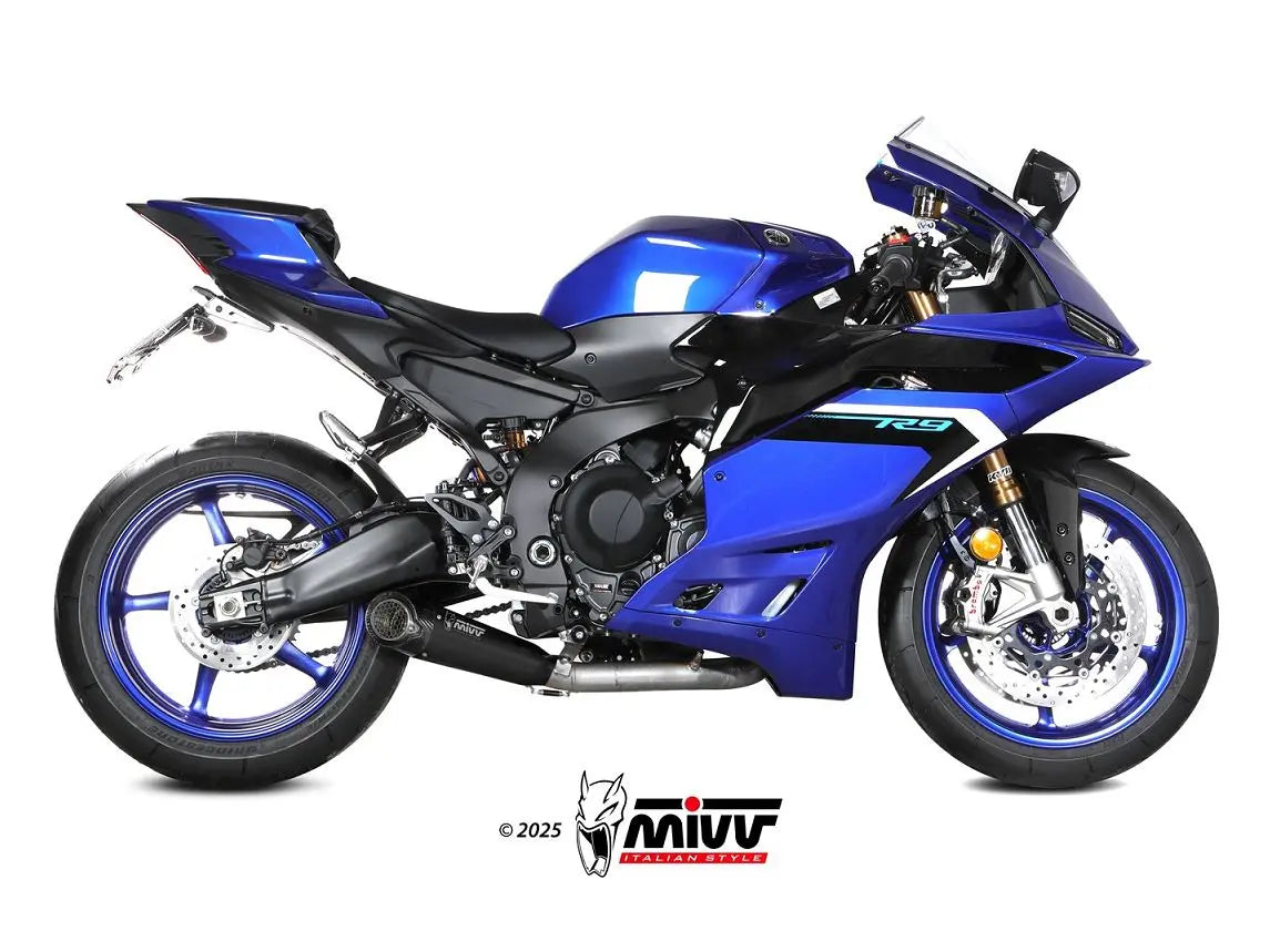 Mivv x-m5 Mt09(21-)Xsr900(22-)フルエキ 売り切り X-M5 Mivv Black