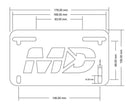 Motodynamic Fender Eliminator 21-23 Aprilia RSV4, Tuono V4