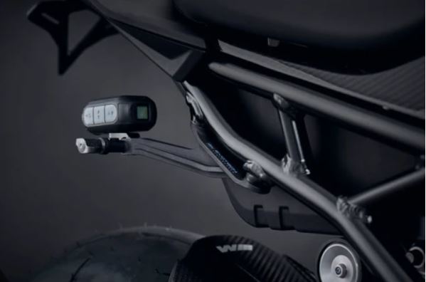 Evotech Performance Footpeg Rear Facing Action Camera Mount 23-25 BMW M1000R, 21-24 M1000RR