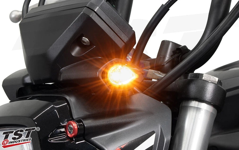 TST Industries LED Flushmount Turn Signals 13-26 Honda Grom
