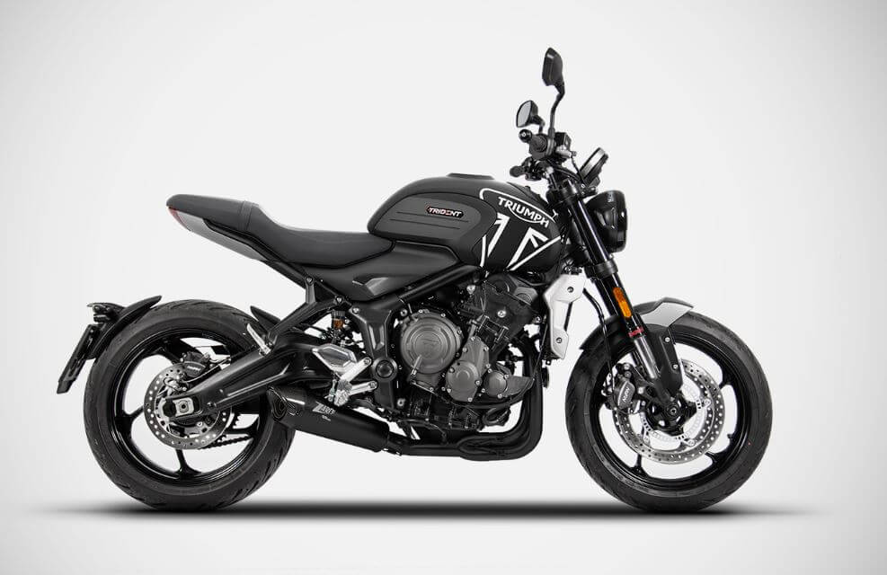 ZARD 3-1 Stainless Steel Racing Full Exhaust '21- Triumph
