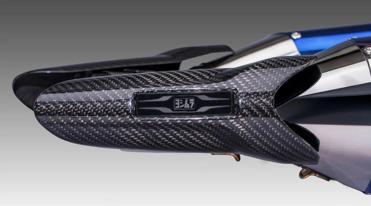 Yoshimura Race R-11SQ-R Dual Stainless Slip-On Exhaust 21-25 Suzuki Hayabusa