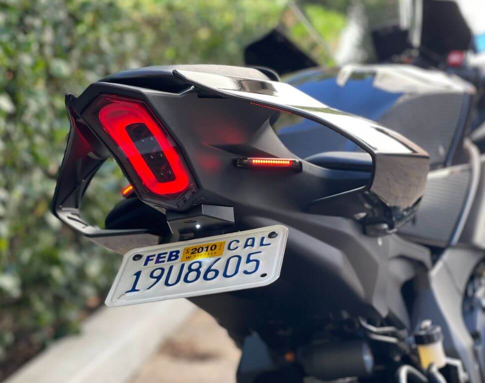 JL Designs ST-Light Smoked Integrated Tail Light 15-24 Yamaha R1/R1M/R