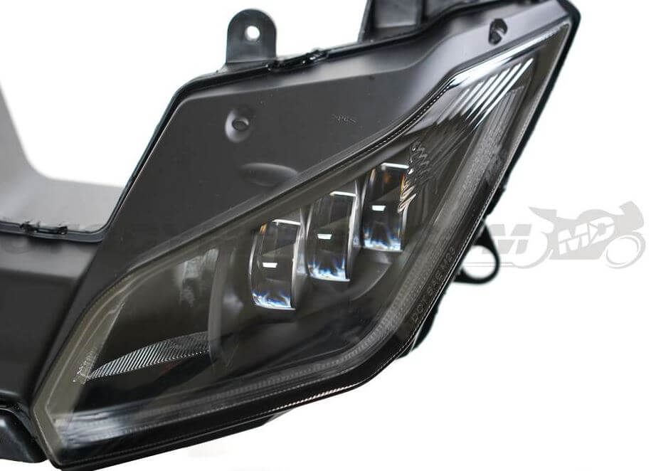 Motodynamic LED Projection Headlight '13-'18 Kawasaki ZX6R/Ninja 300