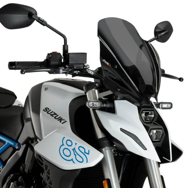 サケビクン　8期 Puig New Generation Touring Windscreen 23-24 Suzuki GSX-8S– Motostarz