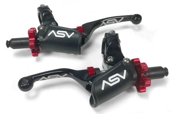 ASV F4 Pro Off-Road Brake & Clutch Levers '13-'24 Honda CRF110F