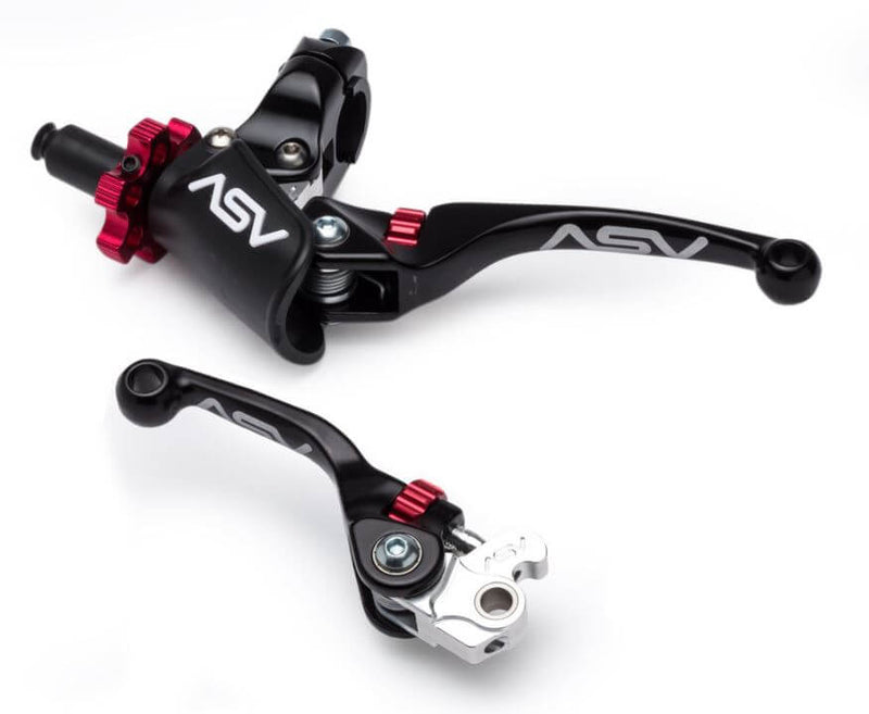 ASV F4 Pro Off-Road Brake & Clutch Levers '08-'23 Suzuki RM-Z 250