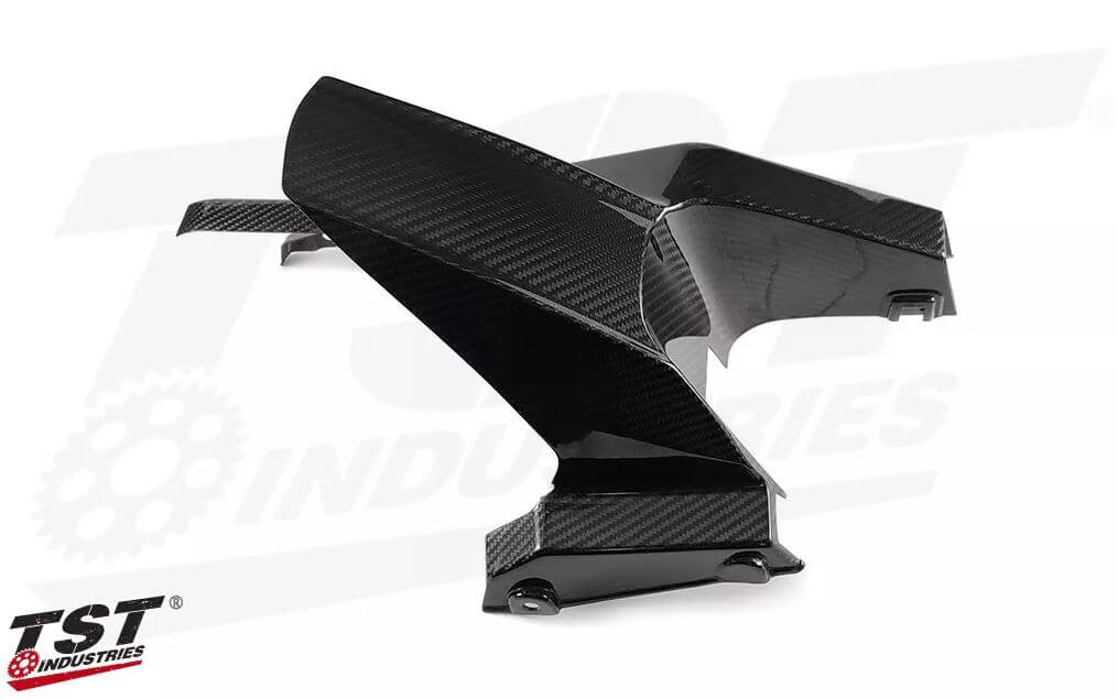 TST Carbon Fiber Rear Tire Hugger/Chain Guard '14-'20 Honda Grom