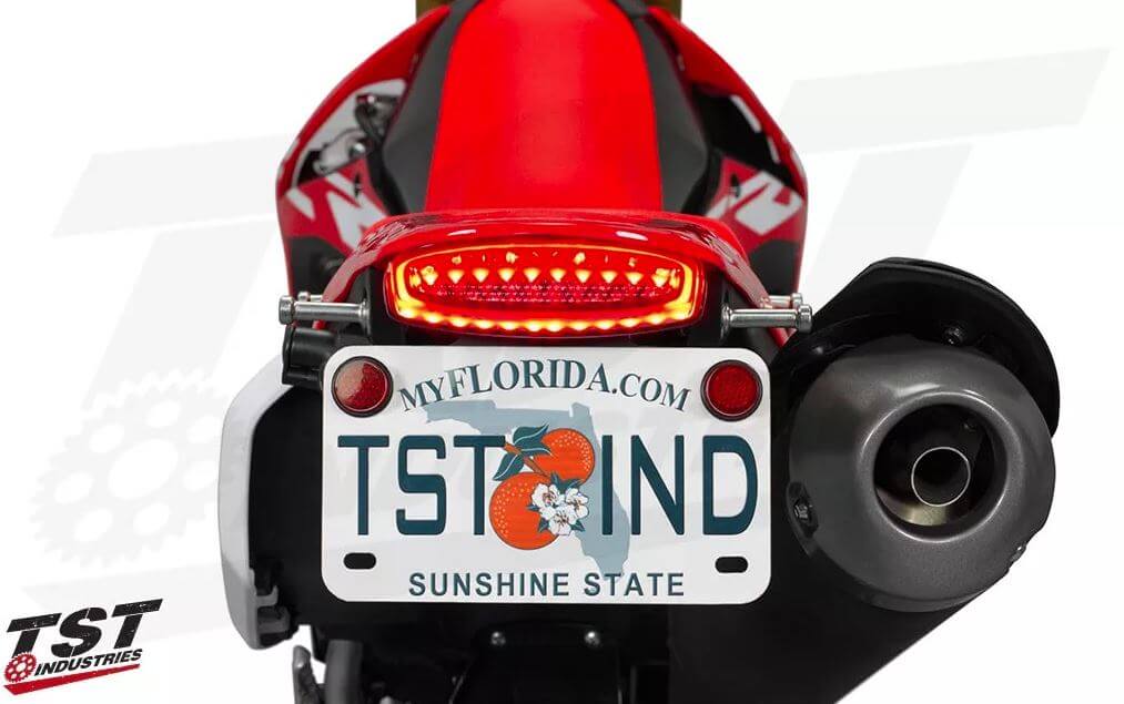 TST Integrated Tail Light + Fender Eliminator '12-'16 Honda CRF250L