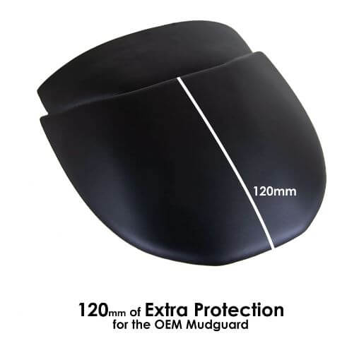 Pyramid Extenda Fenda '15-'23 BMW R 1200 R | Matte Black