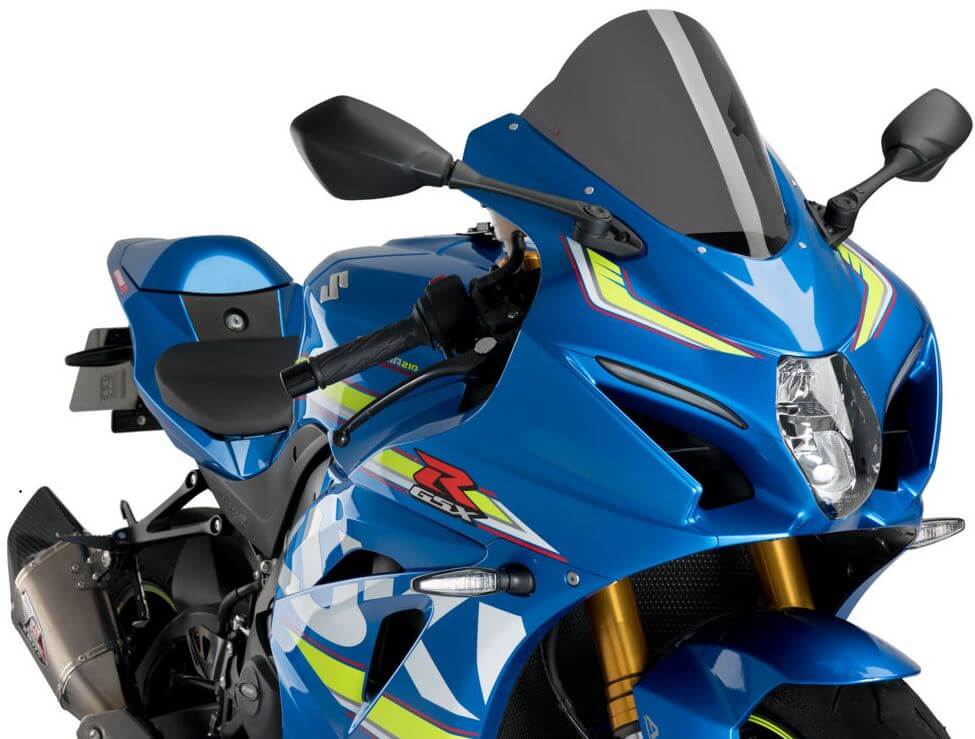 Buy Puig R-Racer Windscreen for '17-'21 Suzuki GSX-R1000