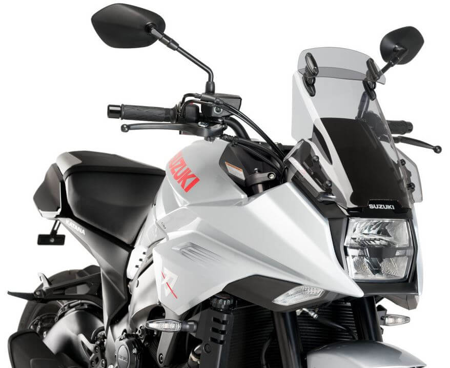 Puig Touring Windscreen w/ Visor for '19-'22 Suzuki Katana