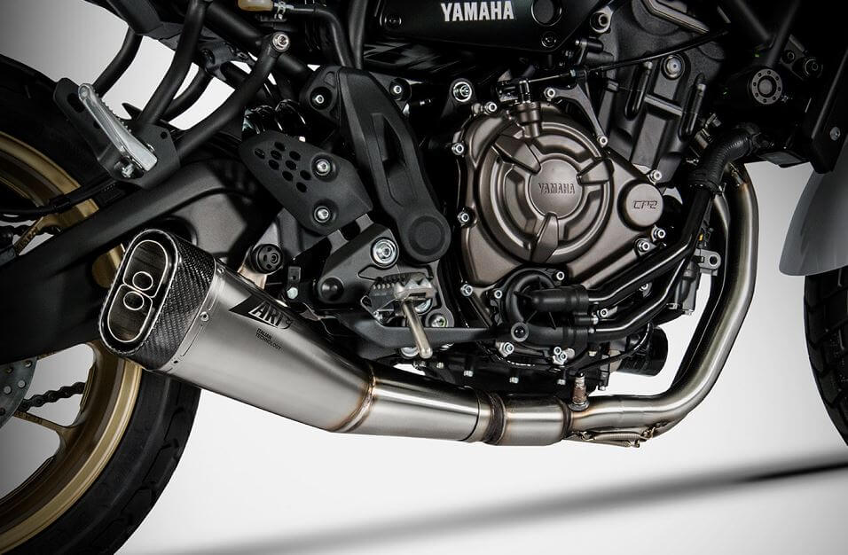 ZARD 2>1 Racing Stainless Steel Full Exhaust '17-'23 Yamaha MT-07 / XSR700