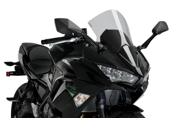 Puig R-Racer Windscreen for '20-'23 Kawasaki Ninja 650