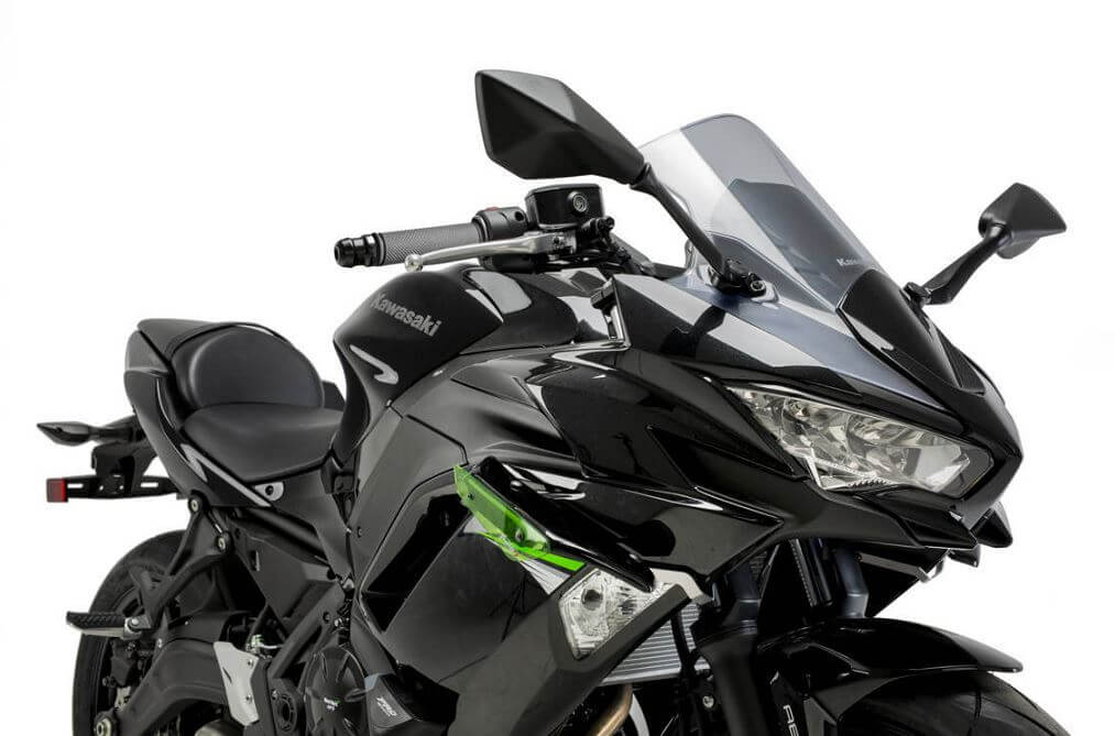 Buy Puig Downforce Sport Side Spoilers '20-'23 Kawasaki Ninja 650