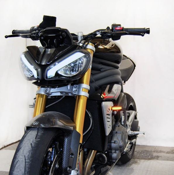 New Rage Cycles Front Turn Signals '21+ Triumph Speed Triple 1200 RS