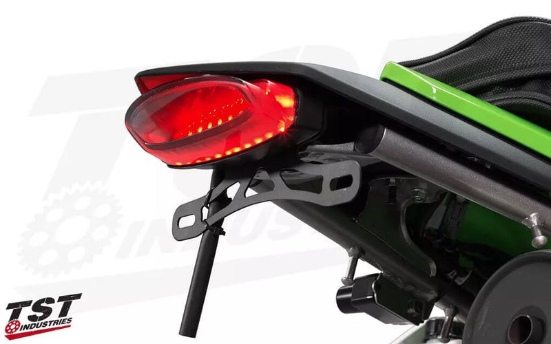 TST Integrated Tail Light + Fender Eliminator '21-'23 Kawasaki KLX300/SM