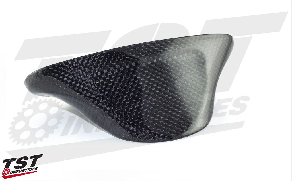 TST Carbon Fiber Exhaust Tip '07-'12 Honda CBR600RR