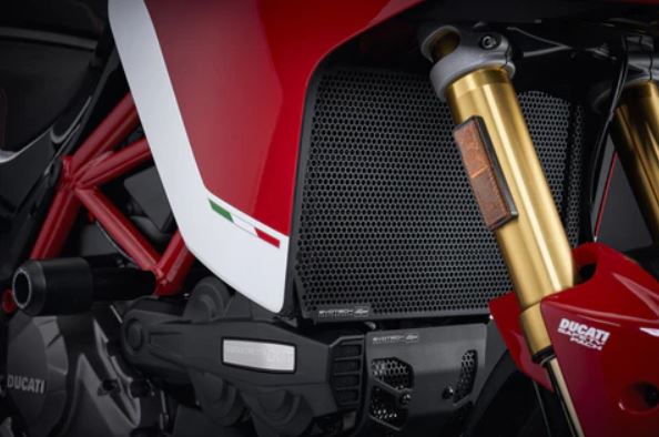 Evotech Performance Radiator + Oil Cooler Guard + Engine Guard Set 17-21 Ducati Multistrada 950