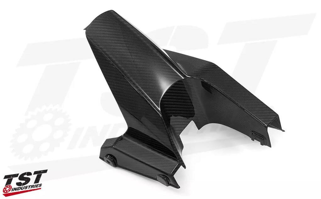 TST Carbon Fiber Rear Tire Hugger/Chain Guard '14-'20 Honda Grom