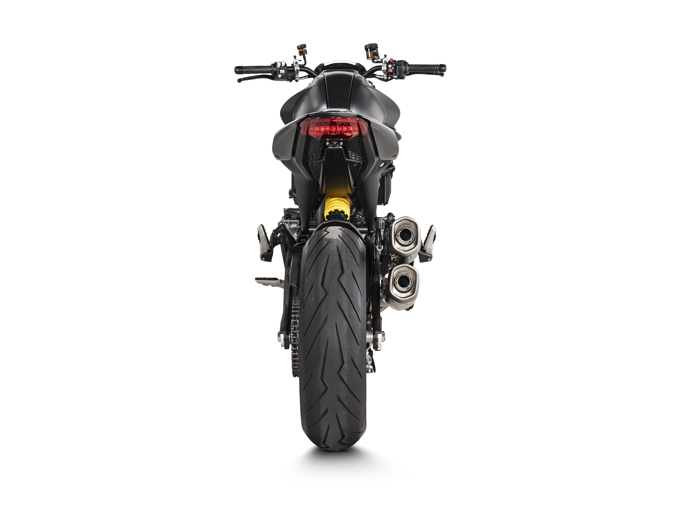 Akrapovic Slip-On Line (Titanium) Exhaust 21-24 Ducati Monster 937/937+