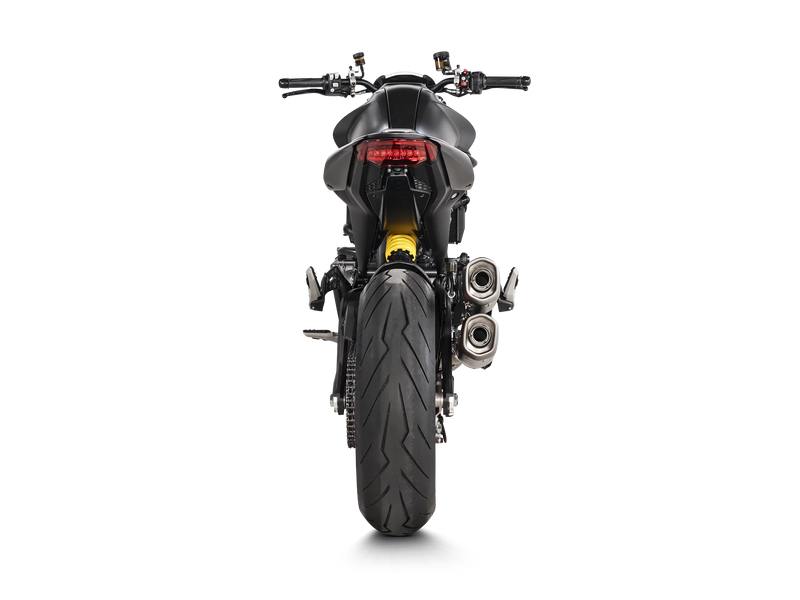 Akrapovic Slip-On Line (Titanium) Exhaust 21-24 Ducati Monster 937/937+