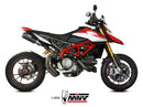 MIVV MK3 Carbon Slip-On Exhaust '19-'20 Ducati Hypermotard 950/SP/RVE