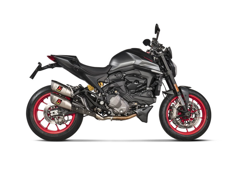 Akrapovic Optional Link Pipe (SS) 21-24 Ducati Monster 937/937+
