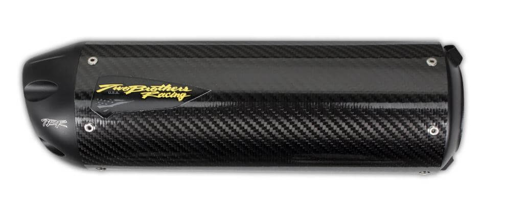 Two Brothers Hurricane Dual Slip-On Exhaust '08-'20 Suzuki Hayabusa