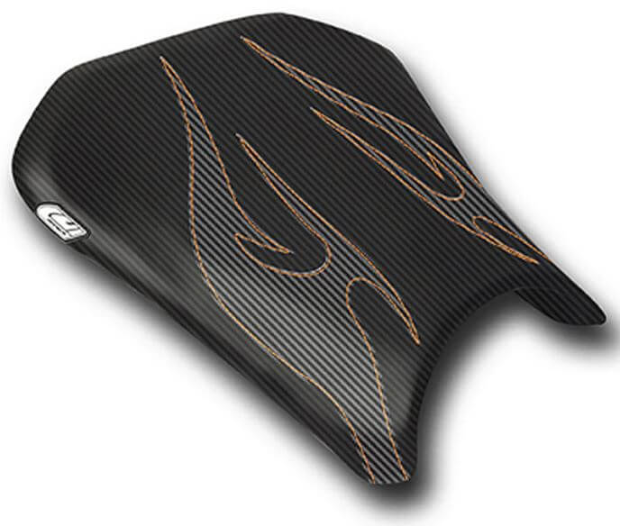 LuiMoto Tribal Flame Rider Seat Cover '05-'06 Honda CBR600RR