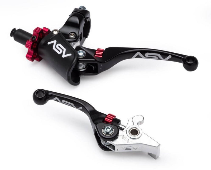 ASV F4 Pro Off-Road Brake & Clutch Levers '19-'24 Honda CRF450L / RL