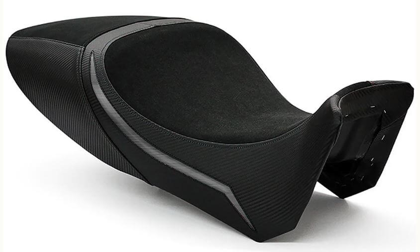 LuiMoto Team Italia Suede Touring Rider Seat Cover '11-'14 Ducati Diavel