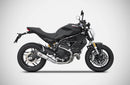 Zard Zuma Racing Slip-On Exhaust '17-'19 Ducati Monster 797