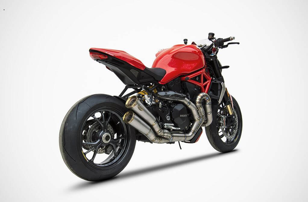 ZARD Racing Full Exhaust '14-'16 Ducati Monster 1200 S