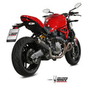MIVV GP Pro Black Stainless Steel Slip-On Exhaust '17-'21 Ducati Monster 1200