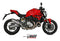 MIVV GP Pro Titanium Slip-On Exhaust '18-'20 Ducati Monster 821