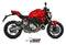 MIVV MK3 Carbon Slip-On Exhaust '17-'21 Ducati Monster 1200