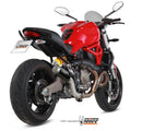 MIVV MK3 Carbon Slip-On Exhaust '14-'17 Ducati Monster 821