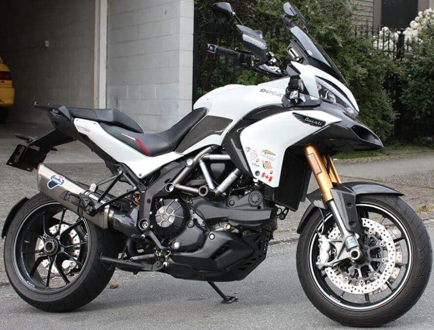 LuiMoto Team Italia Rider Seat Cover '10-'11 Ducati Multistrada 1200