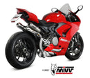 MIVV X-M1 Full System EVO Titanium Exhaust '20-'23 Ducati Panigale V2