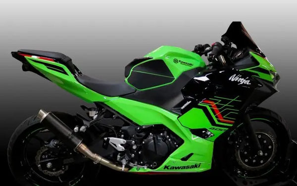 TechSpec Tank Grip Extension, Extender & XL2 Tank Grips 17-25 Kawasaki Ninja/Z 400/500