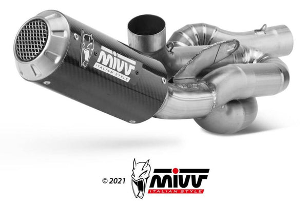 MIVV MK3 Full System EVO Titanium Exhaust '18-'22 Ducati Panigale V4